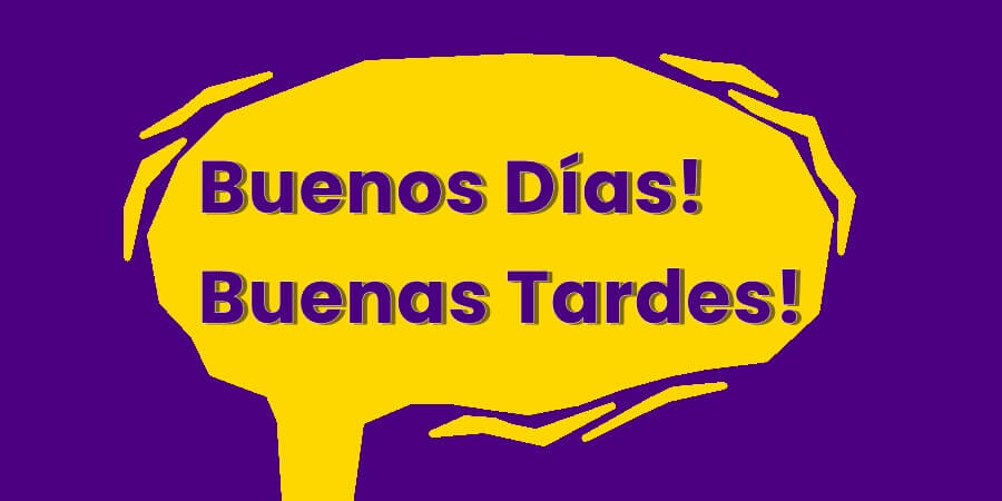 Saludo según hora del día!